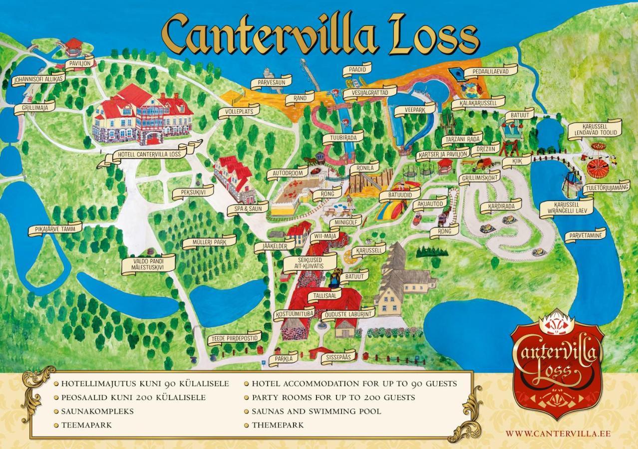 Cantervilla Castle Otepaa Bagian luar foto